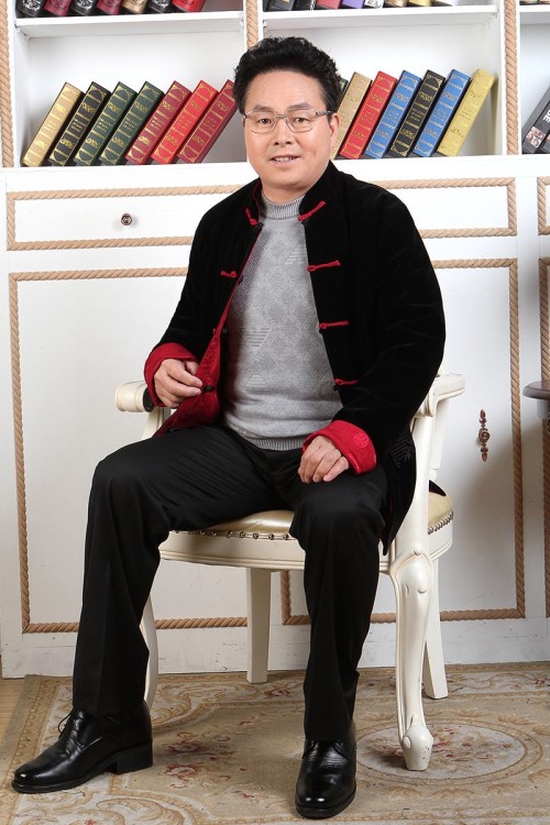 唐裝男長袖絲絨雙面2388-1民族風亞麻唐裝中國風中式男裝老粗布