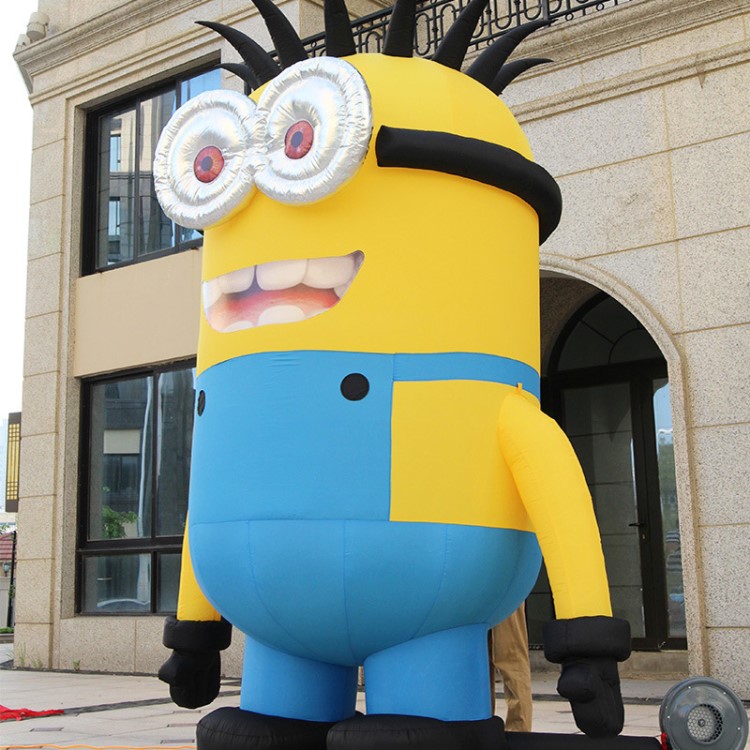 定制充气卡通气模站立行走标识造型气模活动广告气模人偶