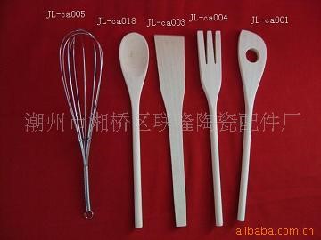 供應(yīng) 木廚具 木廚具套裝 木湯匙 木餐具