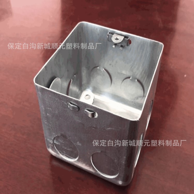 廠家批發 管件配件穿線管專用接線盒鐵方盒JDG外耳鐵線盒規格