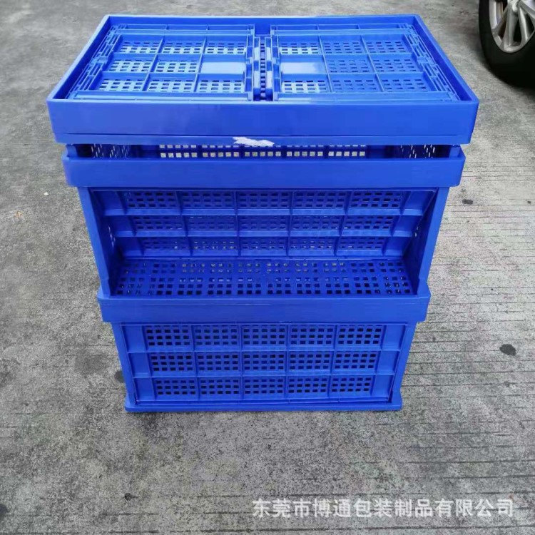 廠家直銷 福建1#折疊籮 上饒蔬菜水果籮/塑膠框/提耳塑膠蘿框