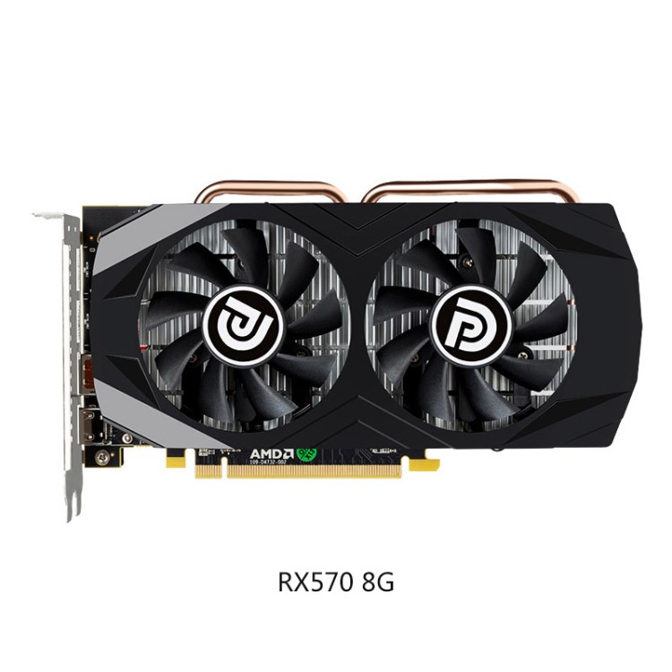 磐镭rx570 8g gddr5电脑办公显卡独立大显存台式机游戏显卡