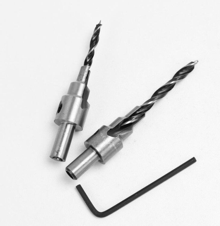 兩刃三階木工沉孔鉆 三尖木工沉頭鉆 自定心錐孔鉆木工開孔器
