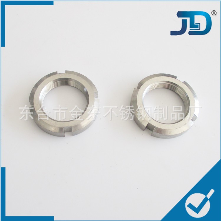 廠家供應(yīng)GB812圓螺母 304圓螺母 M75*2 27.5元/個(gè) 量大優(yōu)惠