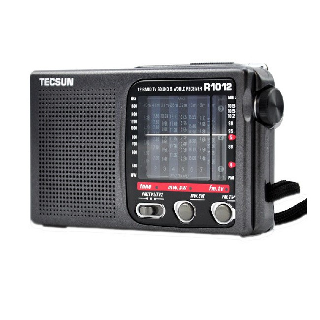 Tecsun/德生 R-1012 十二波段調頻/短波/中波/電視伴音收音機