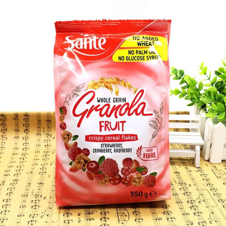 燕麥片早餐 即食干吃三特混合堅果水果燕麥350g 沖飲營養代餐