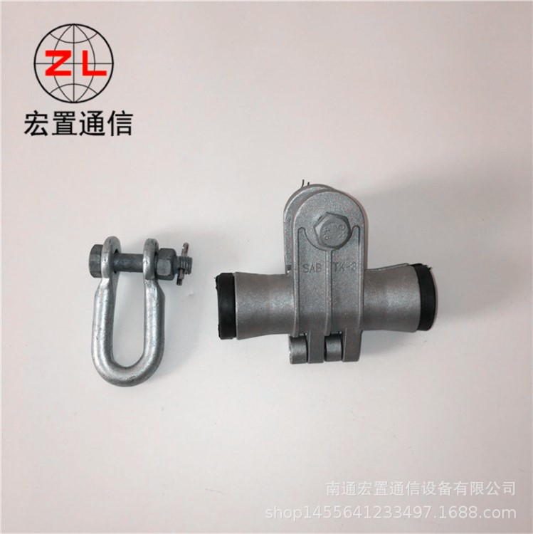 預(yù)絞式懸垂線夾固定安裝 ADSS光纜懸垂金具 雙層預(yù)絞絲懸垂線夾