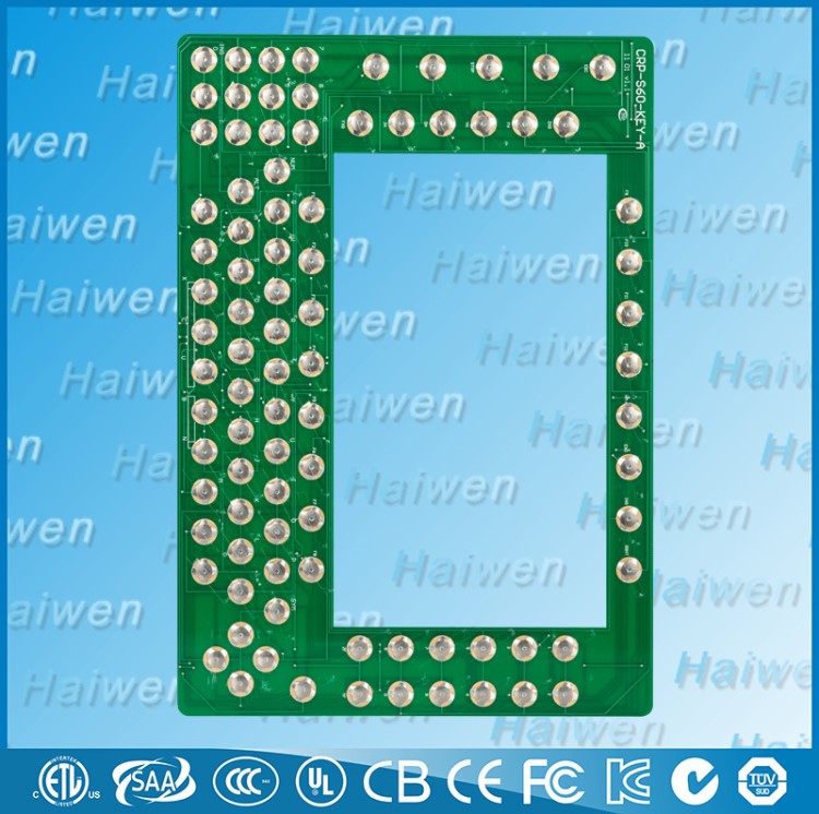 供應(yīng)電路部分采用PCB電路板的薄膜開(kāi)關(guān)、按鍵面板