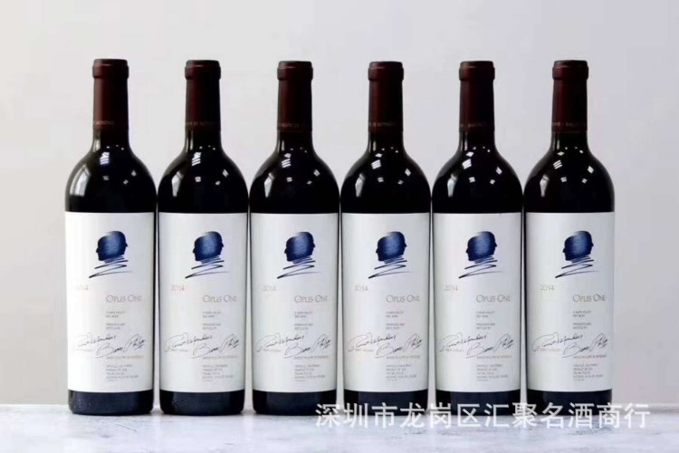 美國原瓶紅酒 opus one 作品1號干紅 葡萄酒