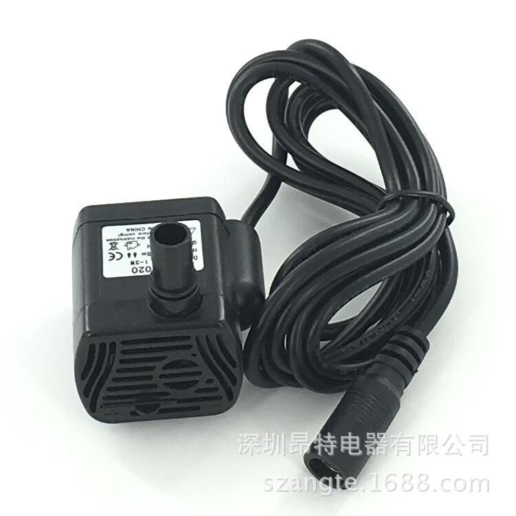 供應DC-1020直流無刷水泵3W太陽能水泵/DC12V微型水泵