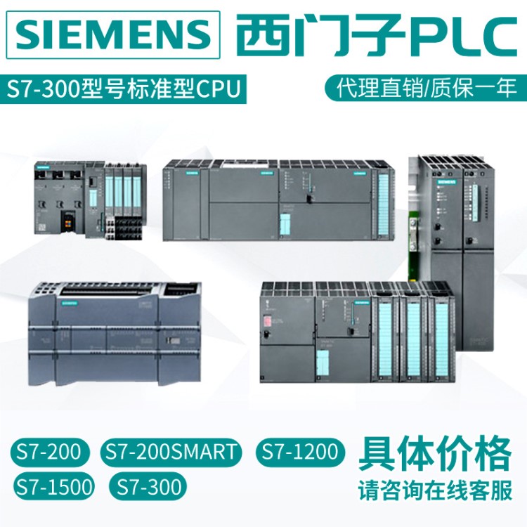 西門子緊湊型CPU S7-300系列6ES73135BG040AB0可編程控制器PLC