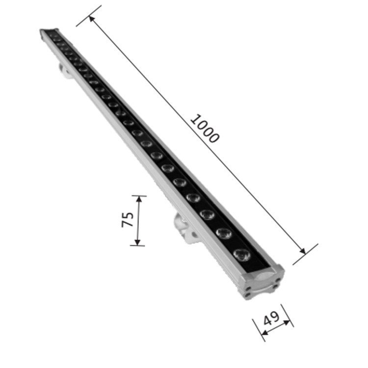 薦 可批發(fā)LED洗墻燈建筑廣場戶外景觀地埋燈批發(fā)18W24W30W36W
