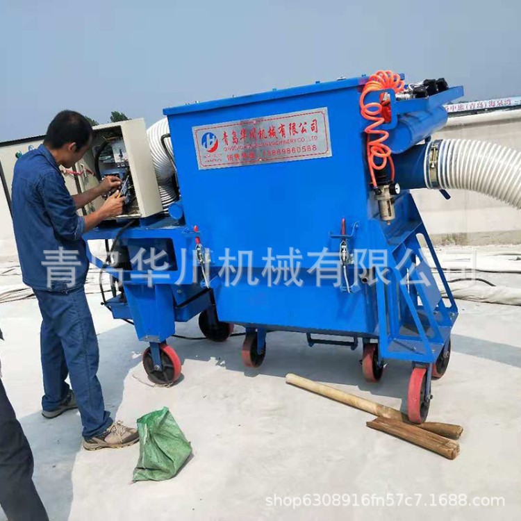 廠家直銷 拋丸機 路面拉毛橋梁防水鋼鐵除銹混凝土拋丸處理