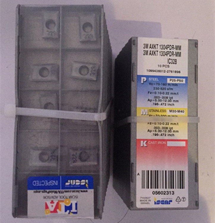 以色列ISCAR伊斯卡經銷商3M AXKT1304PDR IC328數控銑削刀具
