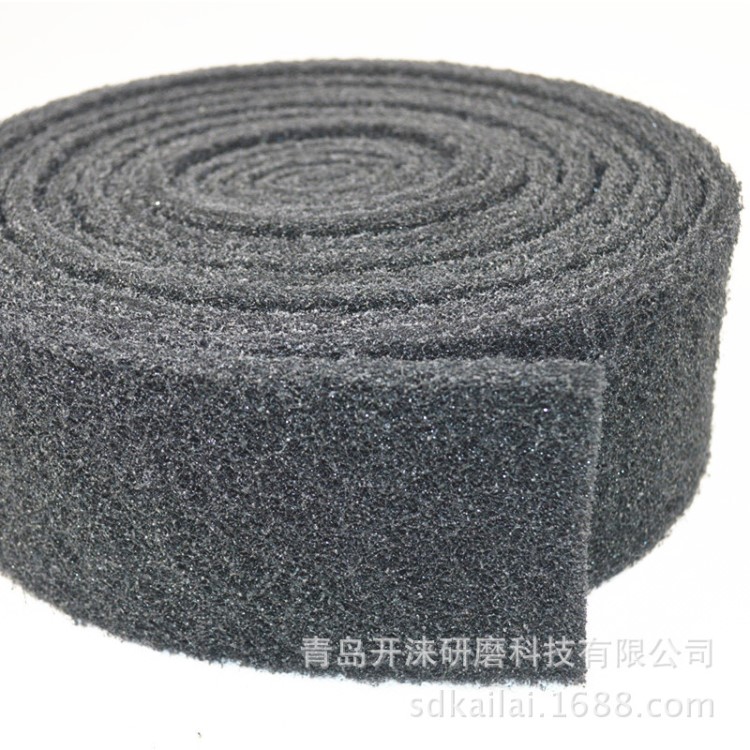 120目碳化硅磨料百潔布（可加工各種拉絲輪飛翼輪滾刷）