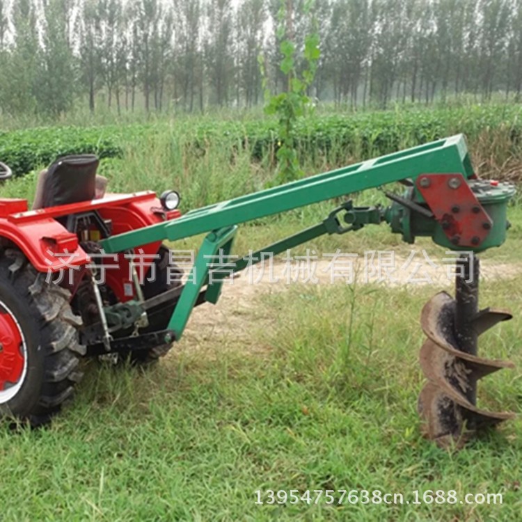 立桿挖坑機 多功能挖坑機 懸掛式植樹挖坑機