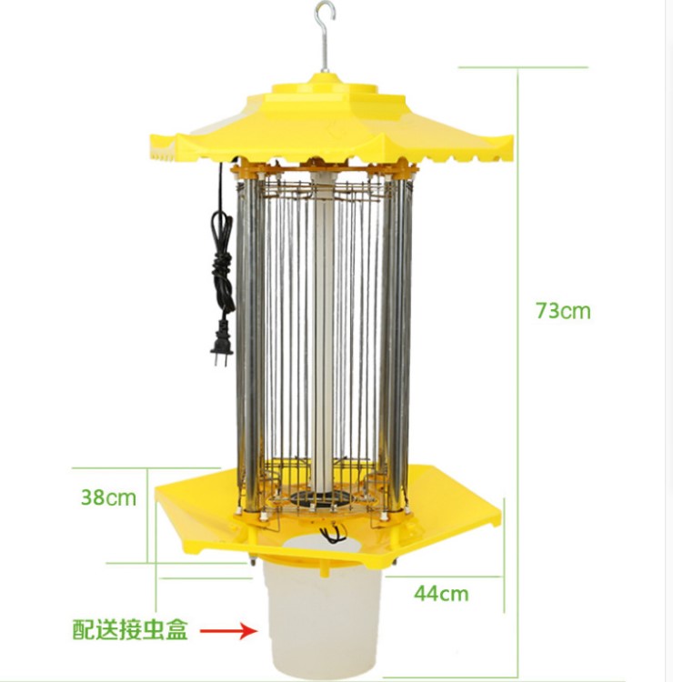 交流頻振式220V殺蟲燈果園農(nóng)業(yè)養(yǎng)殖滅蟲燈戶外滅蚊燈魚塘捕誘蟲燈