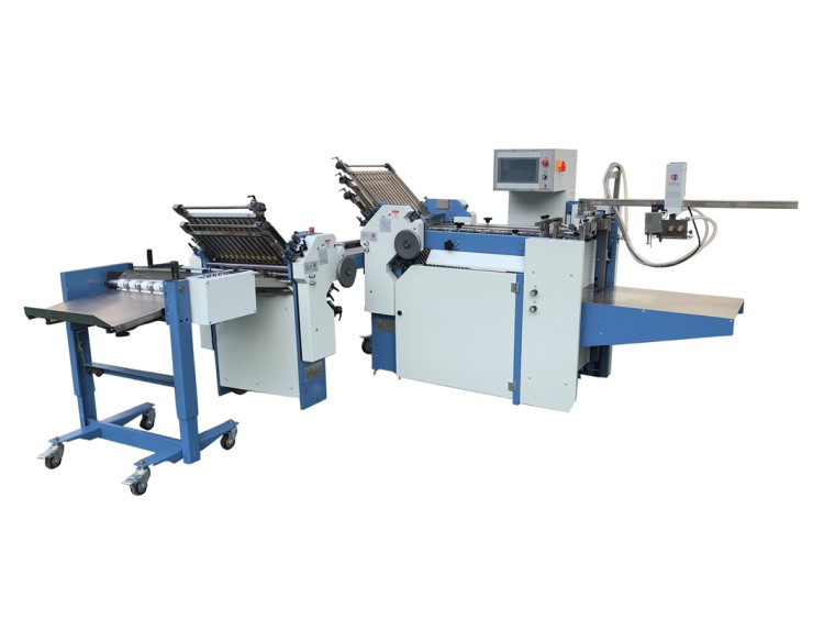 东莞高速四开折页机 折纸机 480t-6梭 4梭