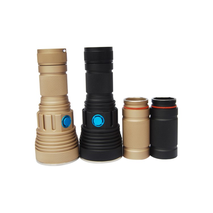 HaikeLite 駭客SC04 4眼LUMINUS SST20W 5000流明 遠射手電筒