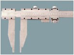 大型游标卡尺2500MM苏量 无锡机械卡尺直销 高碳钢大量程卡尺