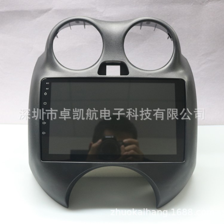 海外 臺(tái)灣 日產(chǎn)瑪馳march android car player 安卓車載大屏導(dǎo)航