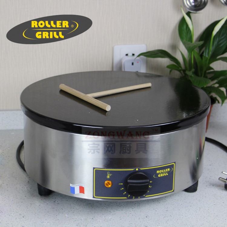 ROLLER GRILL樂(lè)僑 CFE400單頭圓型班戟爐薄餅機(jī) 可麗餅機(jī)現(xiàn)貨