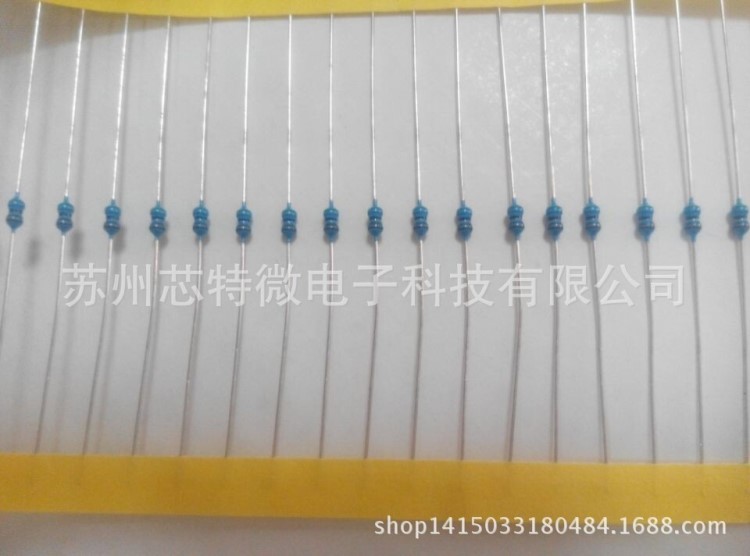 小尺寸直插電阻 精密電阻電阻 1/6W 1% 5.6K 銅腳 編帶 低溫漂