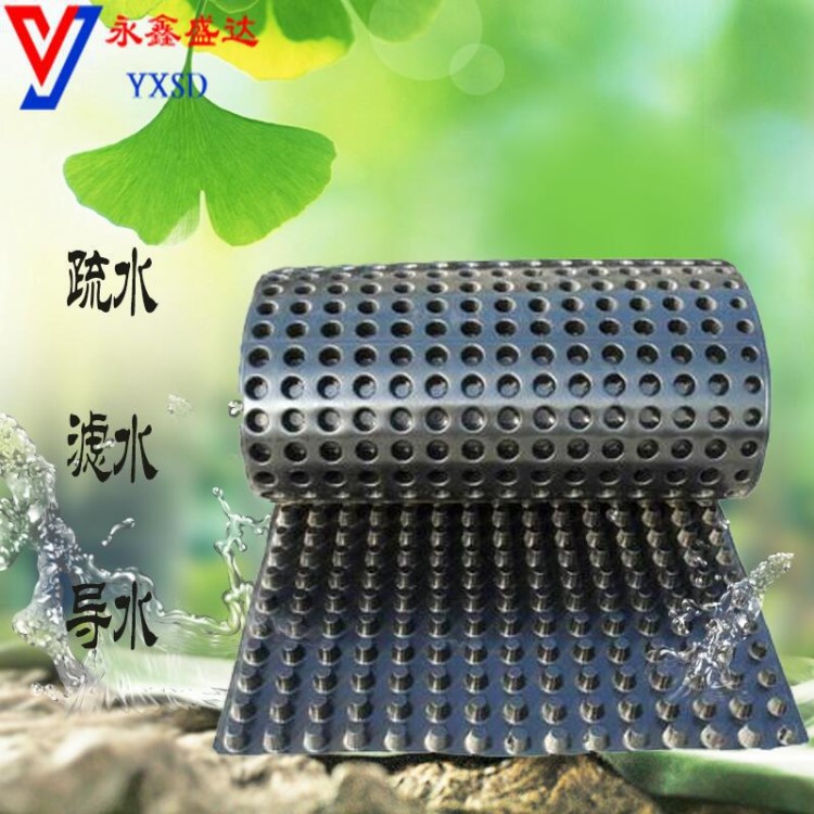 廠家直銷(xiāo)PVC-H20綠化排水板車(chē)庫(kù)頂板綠化排水板濾水板 蓄水板批發(fā)