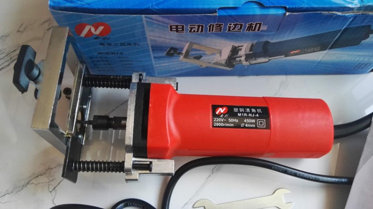 塑鋼門窗電動水槽銑, 平面電動水槽銑，0度電動水槽銑