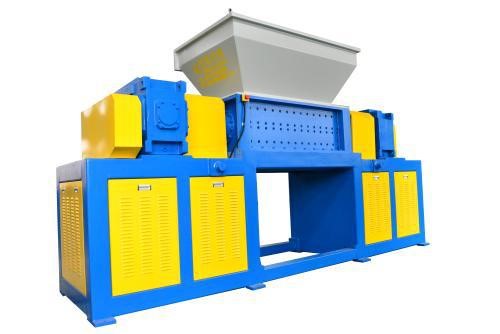 廠家直銷嘉力牌雙軸撕碎機，自行車撕碎機，生活垃圾撕碎機
