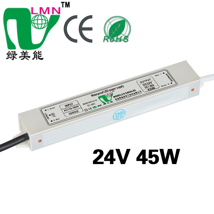 恒壓24V1.6A40W電源，江蘇南京LED驅(qū)動。LED防水工程恒壓電源