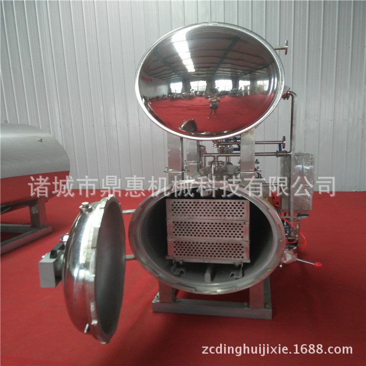 蒸汽加熱殺菌機器 雞鴨制品設備 醬鹵肉類全套加工流水線