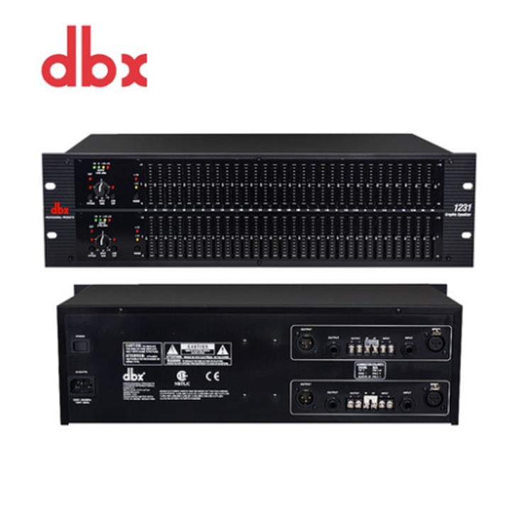 DBX 231/1231/2231 均衡器音响舞台家用均衡器会议舞台