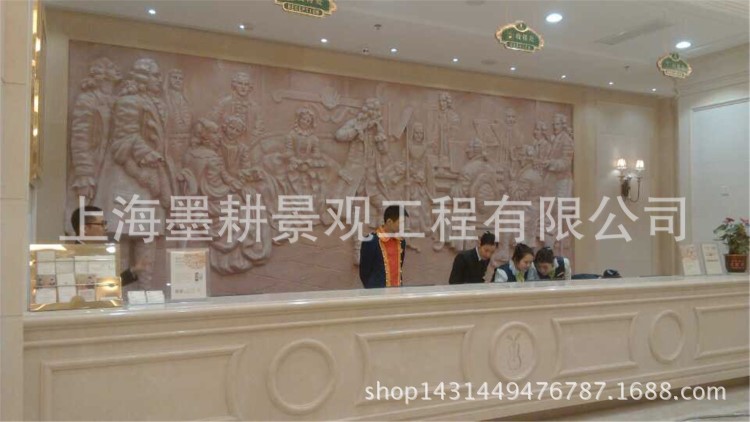 廠家生產(chǎn)維爾納酒店浮雕 歐式人物浮雕 玻璃鋼仿銅浮雕可定制