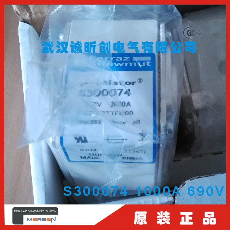 法國羅蘭ferraz快速熔斷器S300074 6.9urd32TTF1000 690V 1000A