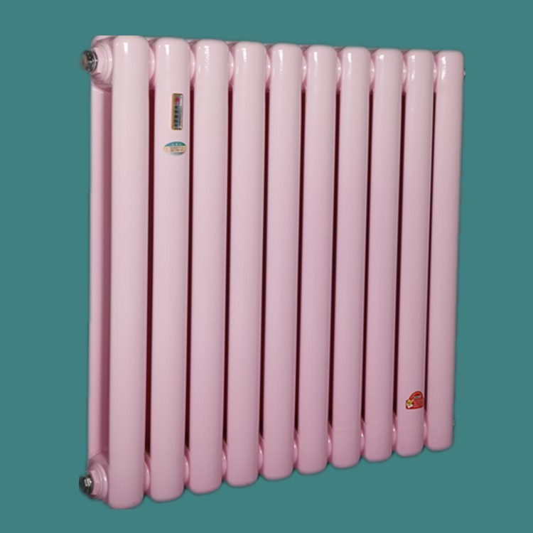鋼二柱大水道暖氣片 廠家直銷工程 散熱器 50*25鋼制暖氣片 GZ206