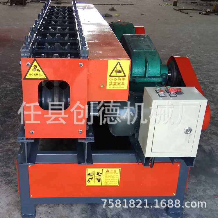 新型方管成型機 圓管擠壓方管機 48鋼管變方管設(shè)備 建筑機械 創(chuàng)德