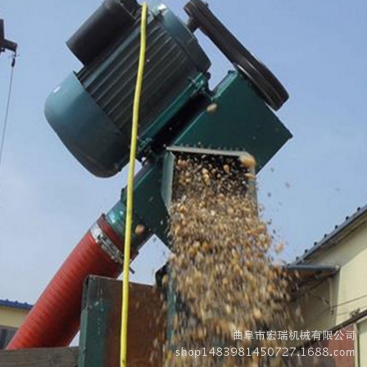 移動小型車載吸糧機 下鄉(xiāng)收糧食專用提糧機 小麥皮帶輸送機