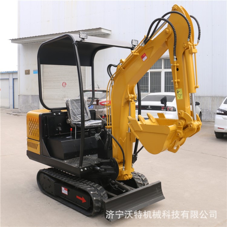 供應全新18型小鉤機 家用橡膠履帶式挖掘機 小型鉤機廠家