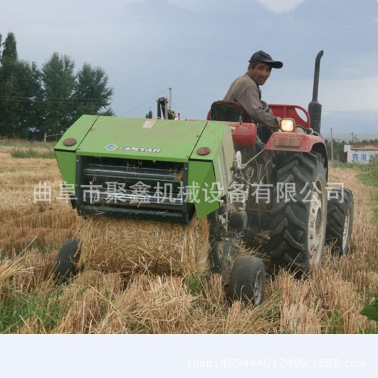 小麥秸稈撿拾打捆機(jī) 牧草多功能打捆機(jī)廠(chǎng)家 青貯打捆包膜一體機(jī)