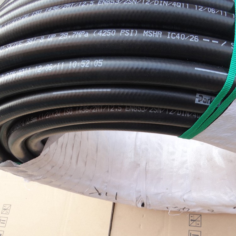 美国派克parker高压油管 381系列两层钢丝编织高压油管