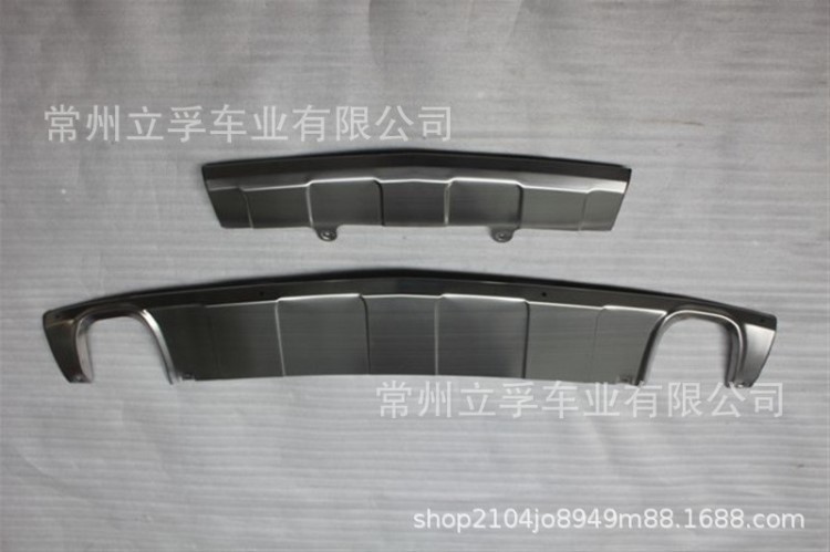 適用奔馳 GLK300 350不銹鋼 前后護板改裝GLK300 350 skid plates