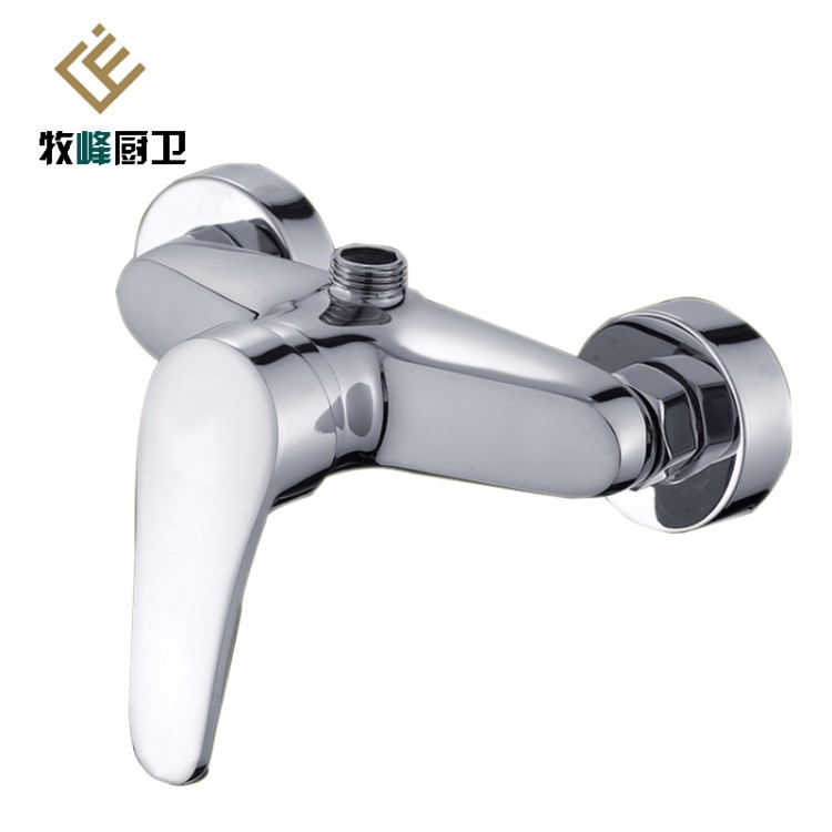 廠家批發(fā) 銅淋浴龍頭 冷熱水花灑暗裝混水淋浴器水龍頭 浴缸龍頭
