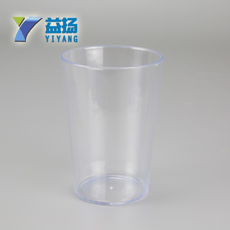 批發酒店KTV大排檔專用塑料果汁水杯子 日用百貨仿玻璃杯漱口杯