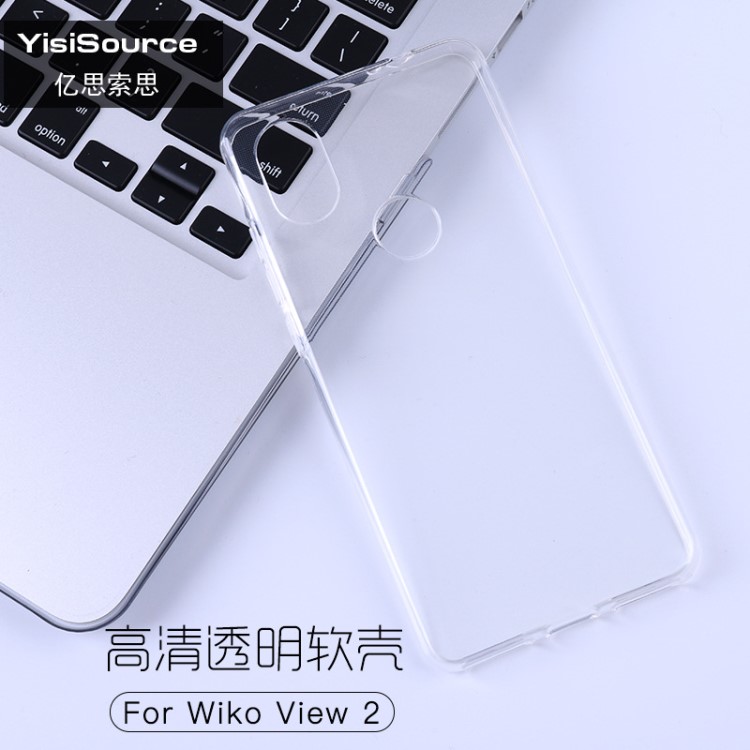 Wiko View 2手機(jī)殼TPU保護(hù)套 防水紋View 2 pro彩繪素材殼清水套