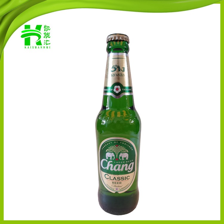 泰国大象啤酒泰象牌Chang Beer330ML*24瓶多购有优惠双象啤酒批发