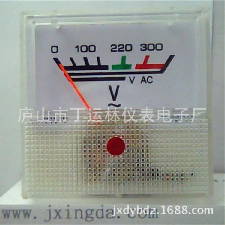 定做捕鼠器高壓電貓逆變器用91L16-300V儀表220V指針交流電壓表