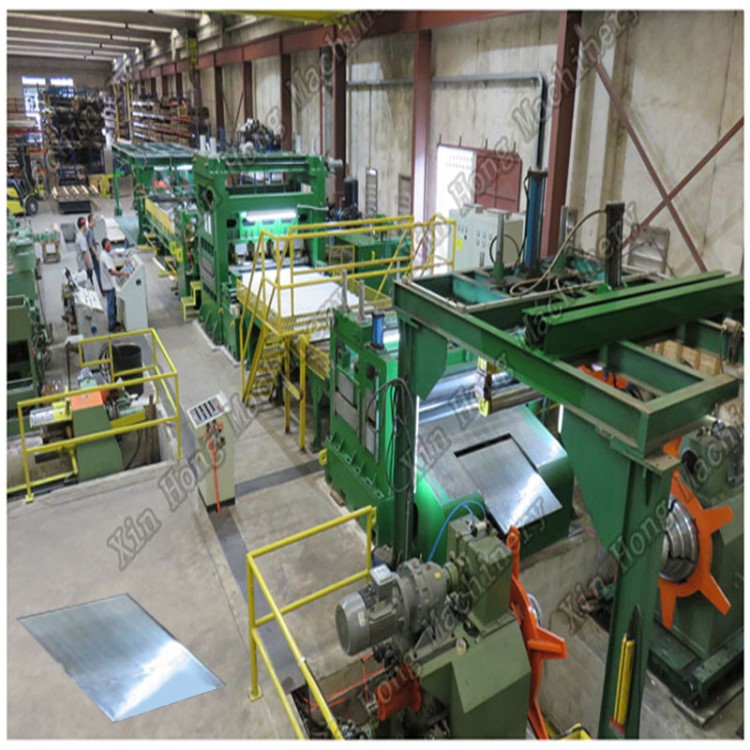 中厚板矫平横切生产线厚板钢板开平机钢板厚板校平机