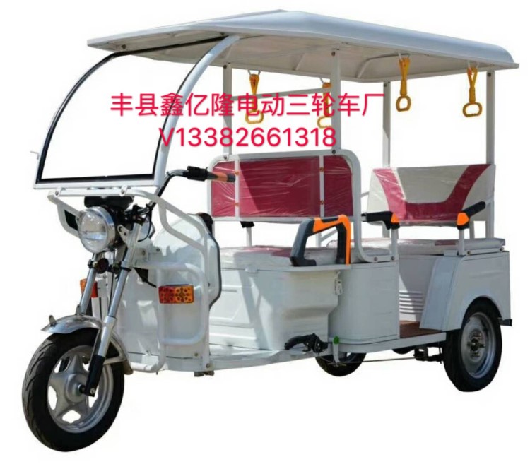 廠家出口菲律賓印度孟加拉載客電動(dòng)三輪車廠家代工定制旅游觀光