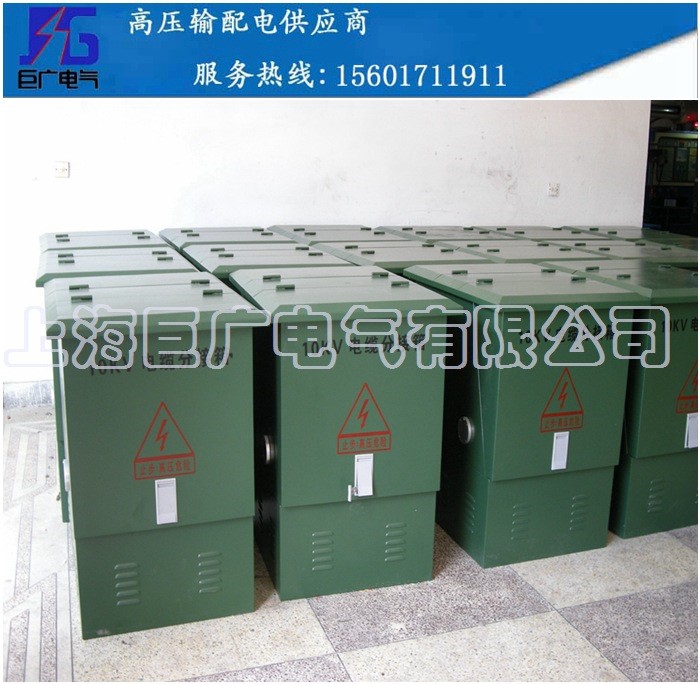 四分支歐式高壓電纜分支箱 不銹鋼、鐵質分支箱可加避雷器DFW10-4